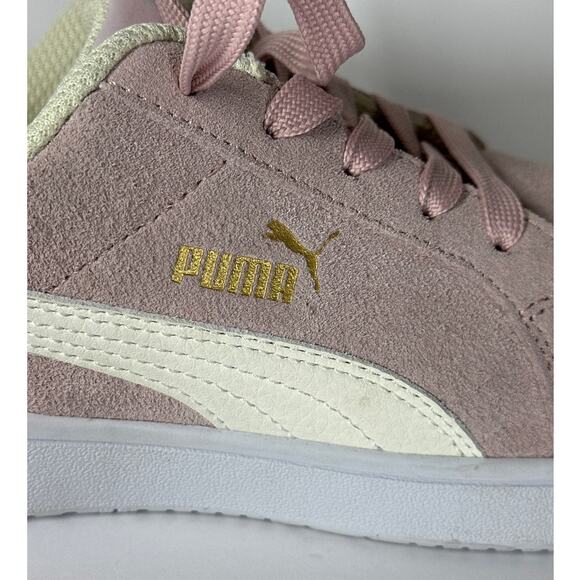 Puma Women's Iconic Low Suede Work Shoes Sneakers Pink Sz 6 Slip Resistant ASTM - Picture 10 of 11